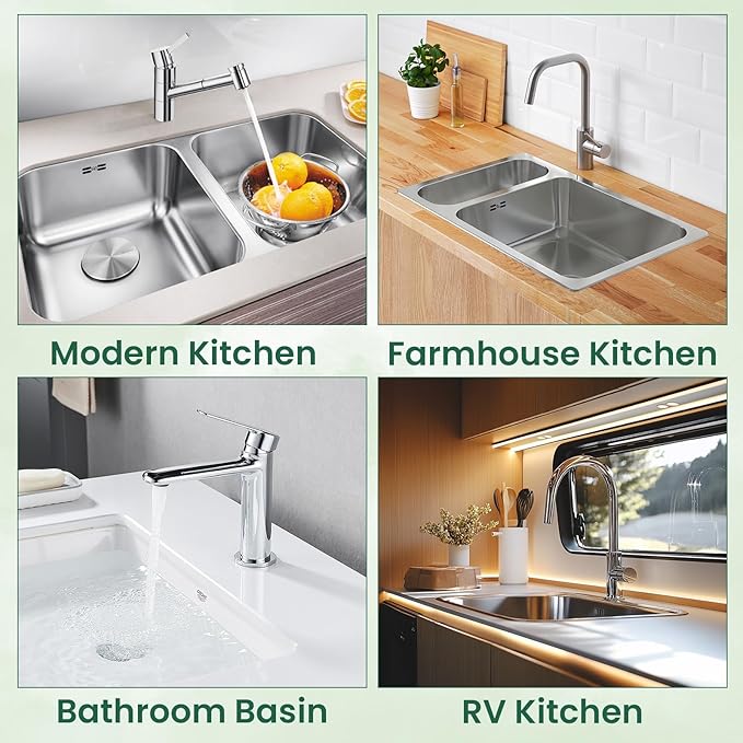 TOOVEM Silicone Faucet Splash Guard, 17.7 x 5.5 Inch Kitchen Sink Splash Guard
