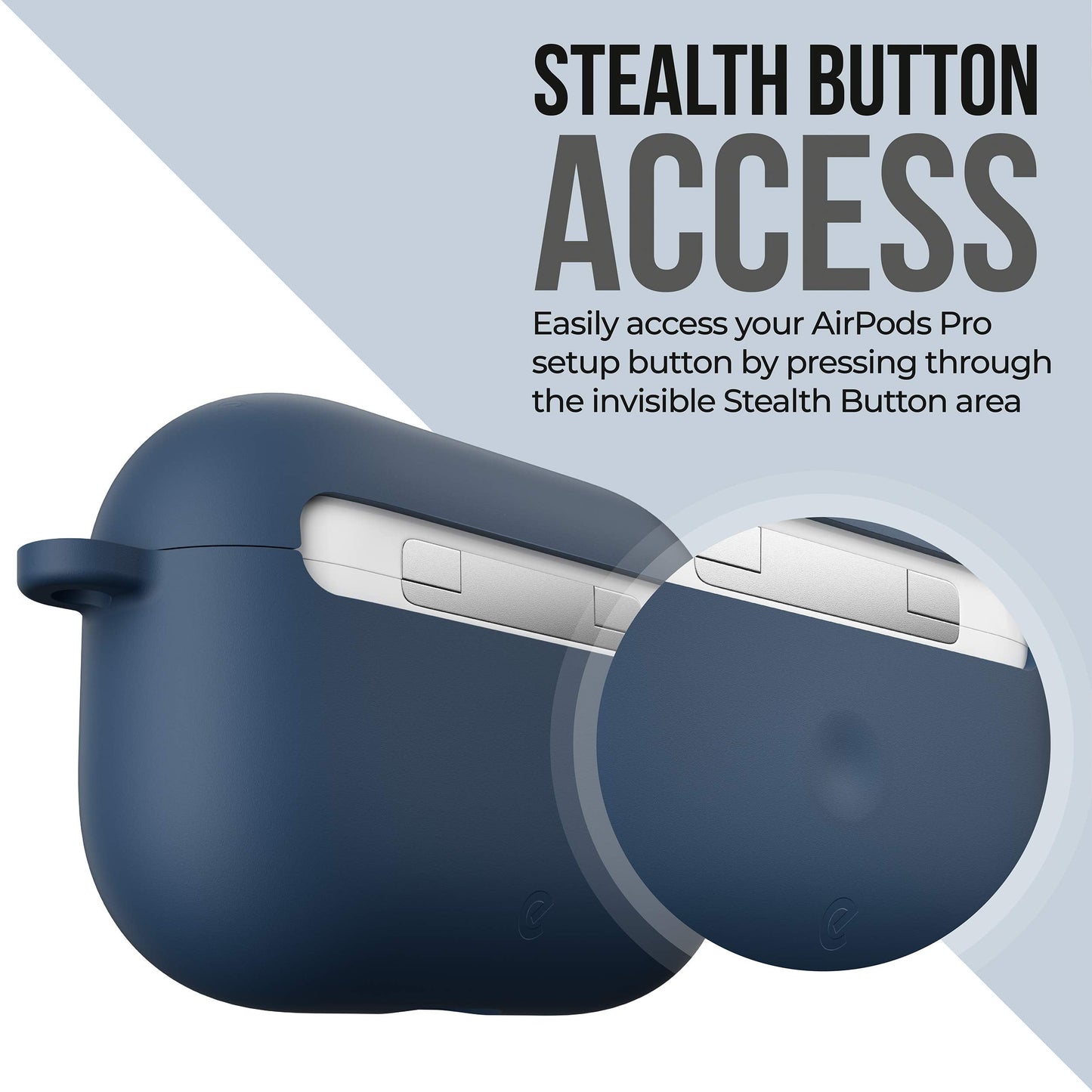 KeyBudz Hybrid Shell Series Compatible with AirPods Pro Case Cover
