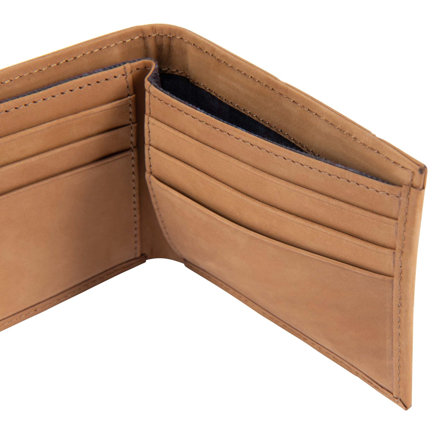 Carhartt Men’s Full Grain Saddle Leather Wallets, RFID Blocking Bifold, Trifold, and Front Pocket Options, Gifts for Men