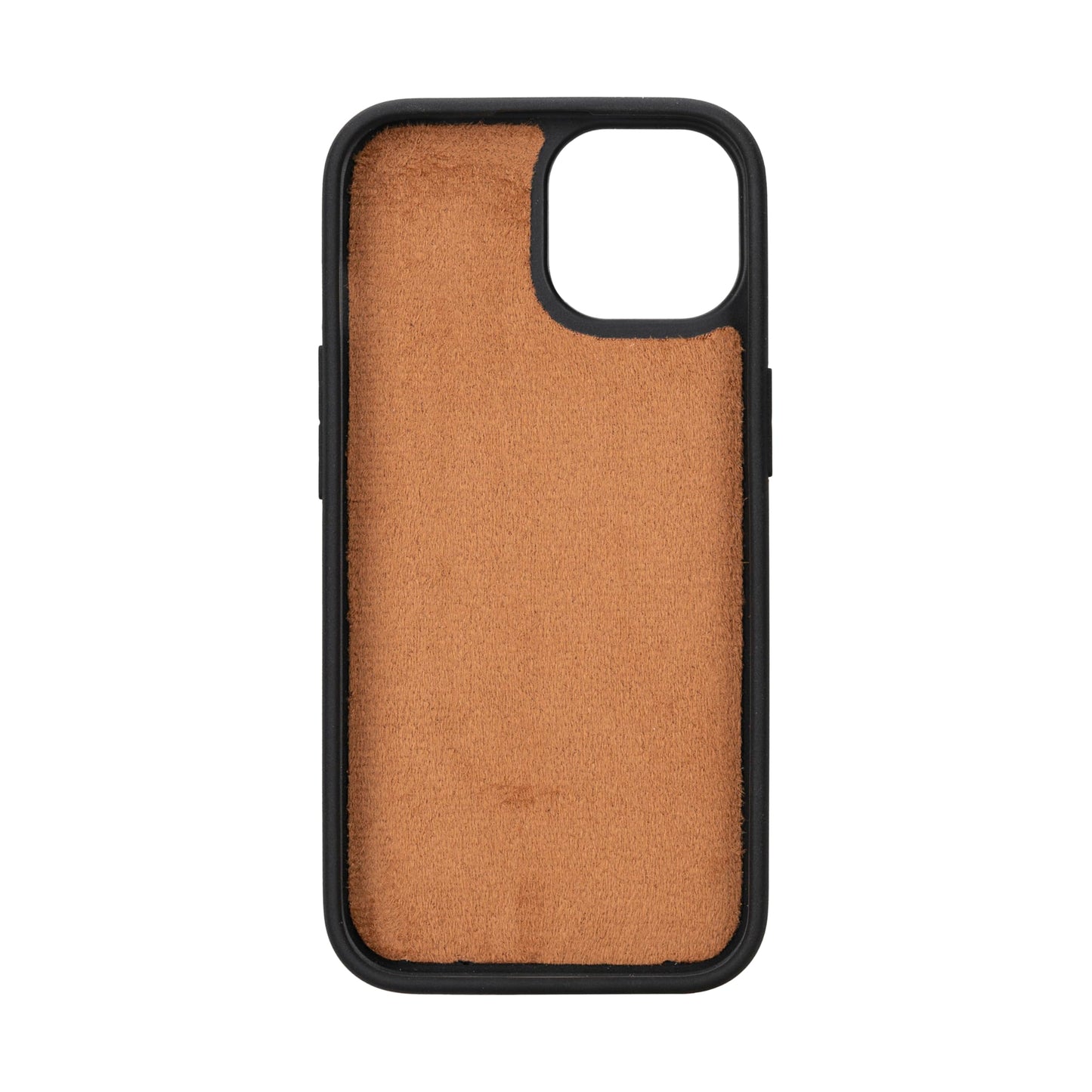 HARDISTON Genuine Leather Handmade Wallet Case Compatible with iPhone 15 - MagSafe Compatible - Detachable Strong Magnetic Flip Cover with Card Holders - Horizontal Kickstand (Brown)