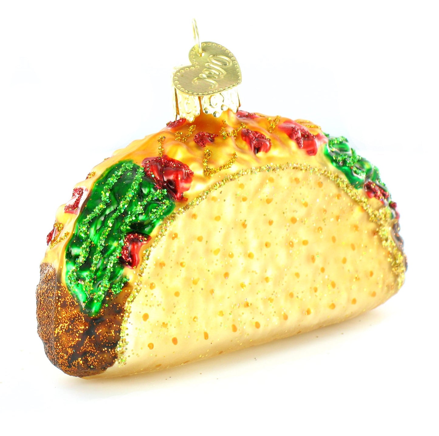 Old World Christmas Ornaments: Taco Glass Blown Ornaments for Christmas Tree (32084)