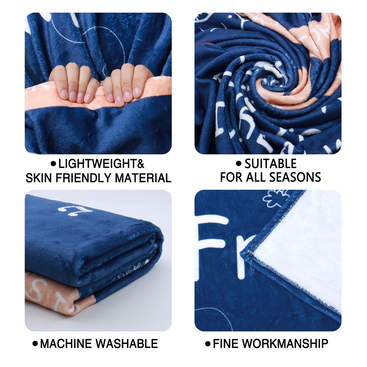 AprOcean This is a Hug just for You for When We're Apart to Remind You I Love You and You're Always in My Heart Blanket for Women Men Mom Dad Sister Birthday Reminder Throw Blanket Present(a)