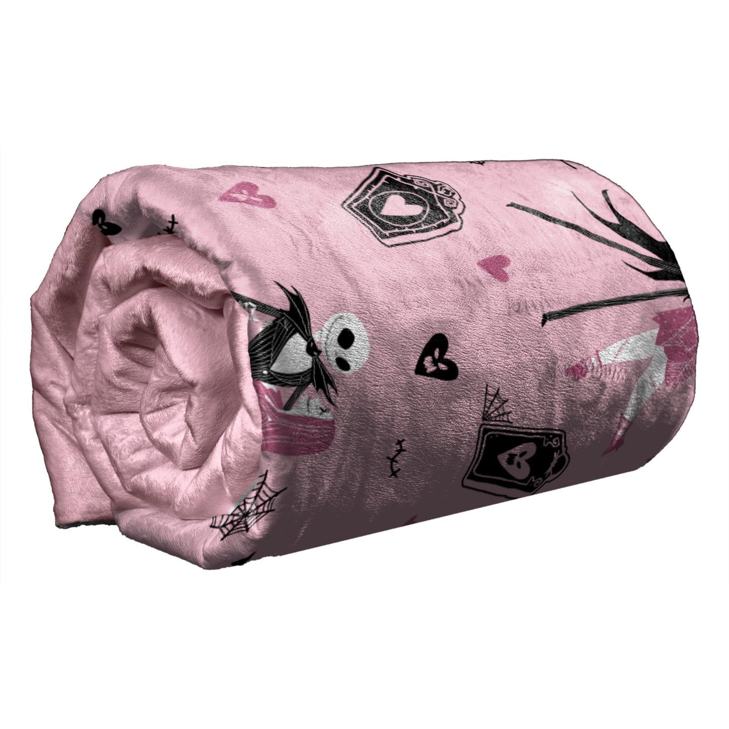 Disney Nightmare Before Christmas Silk Touch Throw Misfit Tango 50" x 70" Fleece Blanket