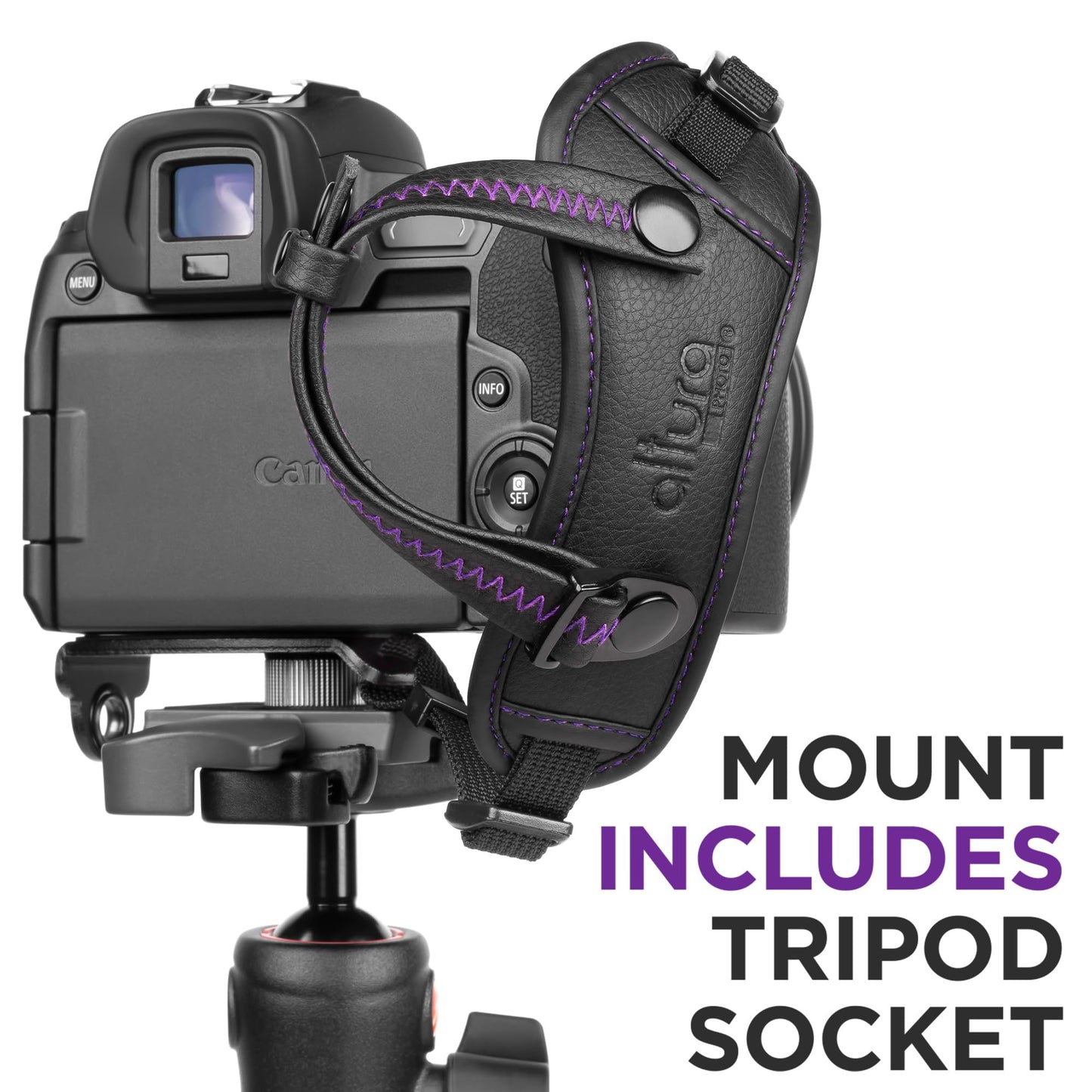 Altura Photo Camera Wrist Strap - Padded Camera Hand Strap with Secure Tether, Rapid Fire Grip for DSLR, Mirrorless Canon Nikon Sony Fujifilm Olympus Panasonic Cameras