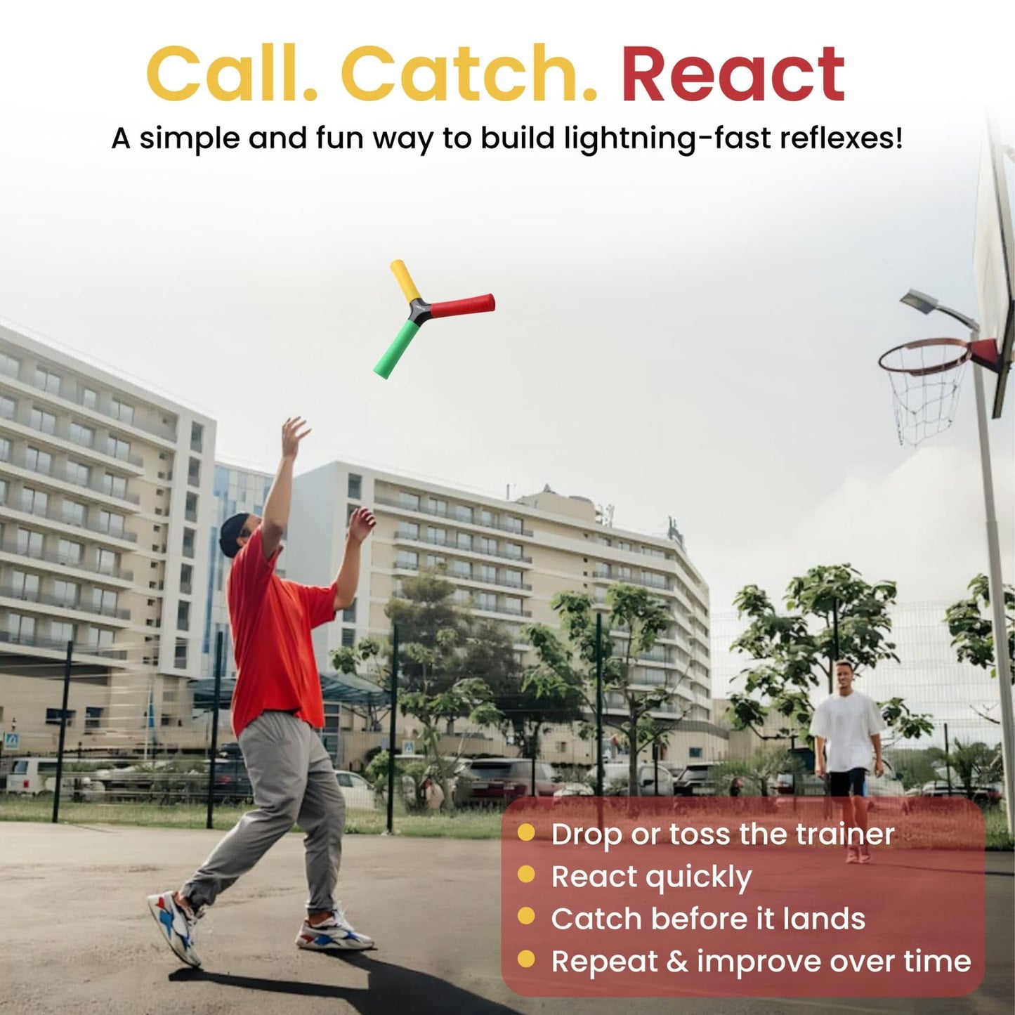 MOVIX | Hand Eye Coordination & Reaction Speed Training Tool - Improve Reflex, Agility, and Focus for Sports, Exercise, and Fun for All Ages with Pakage