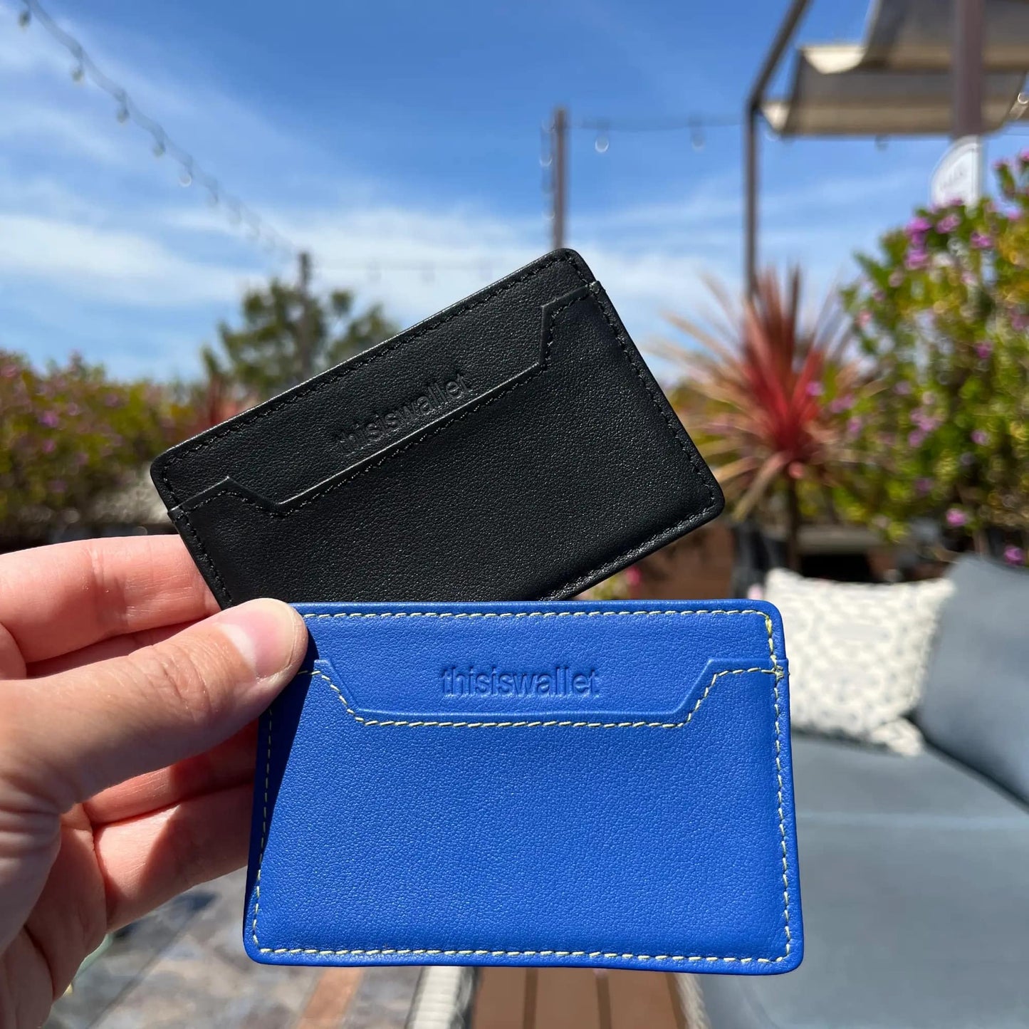 Minimalist Wallet for Men & Women – Ultra Slim Credit Card Holder Small Front Pocket Wallet – Compact, Thin, Lightweight Design