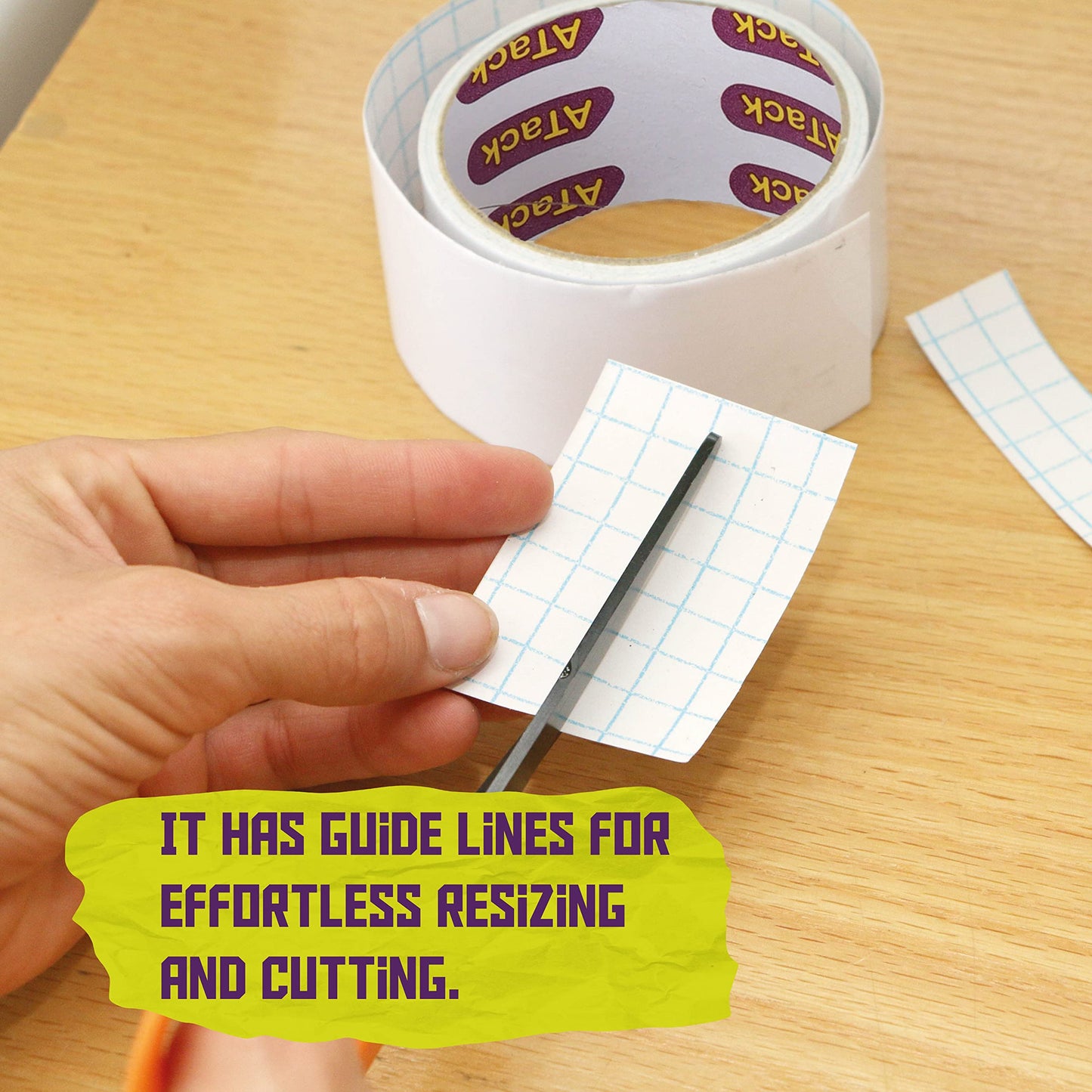 ATack Whiteboard Dry Erase Tape, 2 Inches x 30 Foot, White, Smudge-Free White Board Dry Erase Label Sticker for Storage Bins, Classrooms, and Teachers for Reading Lessons for Sentence Strips