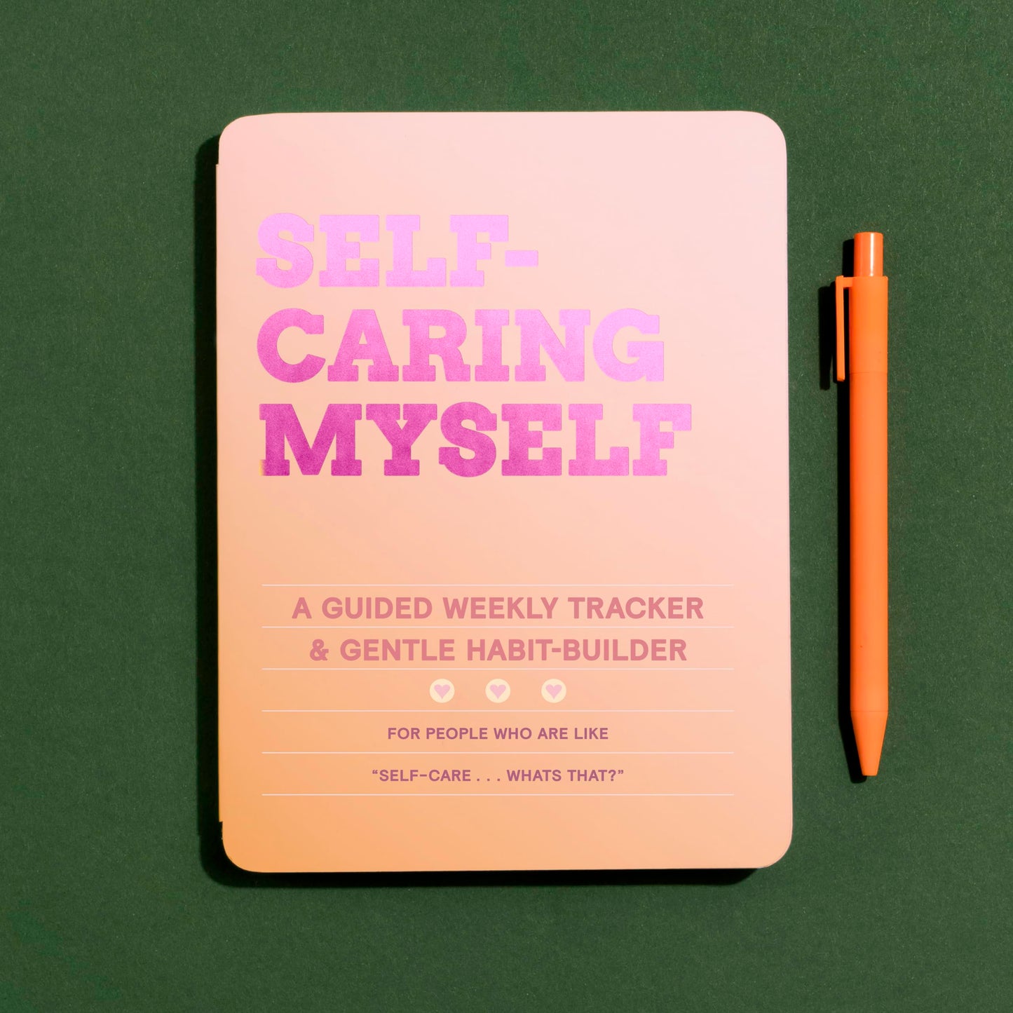 Self-Caring Myself Habit Tracker Journal (Knock Knock Habit Tracker Journals)