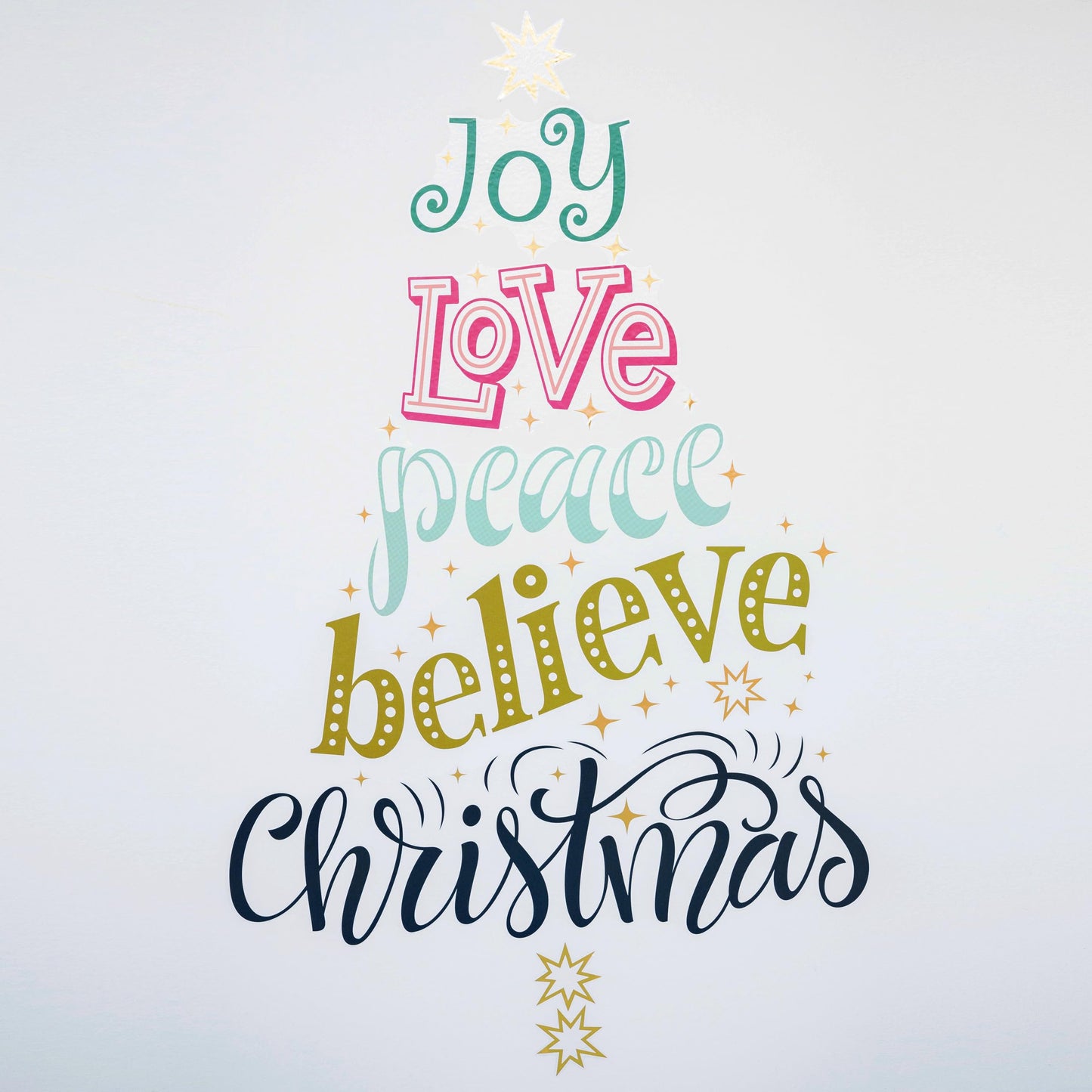 Wall Wear Trendy Christmas Decal Kit – 9 Peel & Stick Sheets with Festive Ornaments, Snowflakes & Countdown Calendar. Removable, Water-Resistant & Rental-Safe Holiday Wall décor.