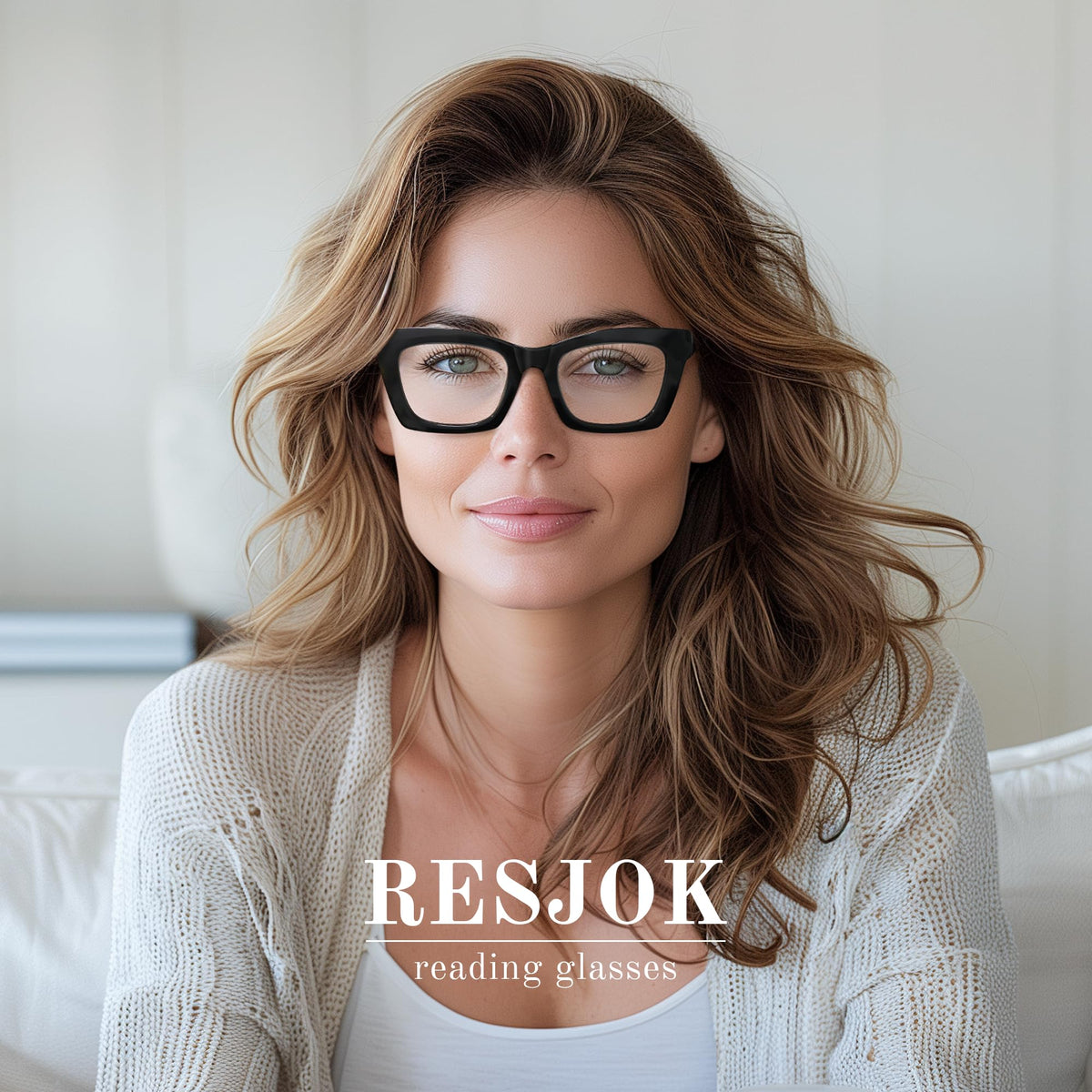 resjok Oprah Reading Glasses for Women-3Pack Blue Light Blocking Fashion Readers with Spring Hinge Computer Square Eyeglasses(Mix1, 1.75x)