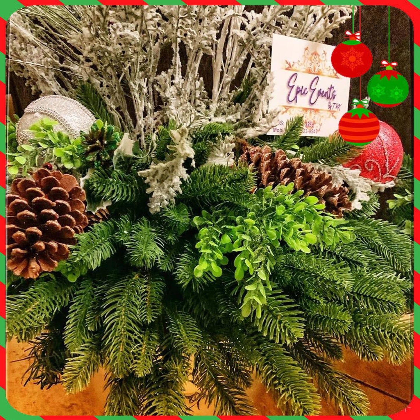 JK-GMTE 30PCS Christmas Pine Needles Green Artificial Pine Branches Fake Greenery Pine Picks for Christmas Crafts Garland Wreath Twigs Stems Tree Decorations