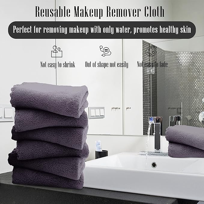 TENSTARS 12 Pack Premium Washcloths Set