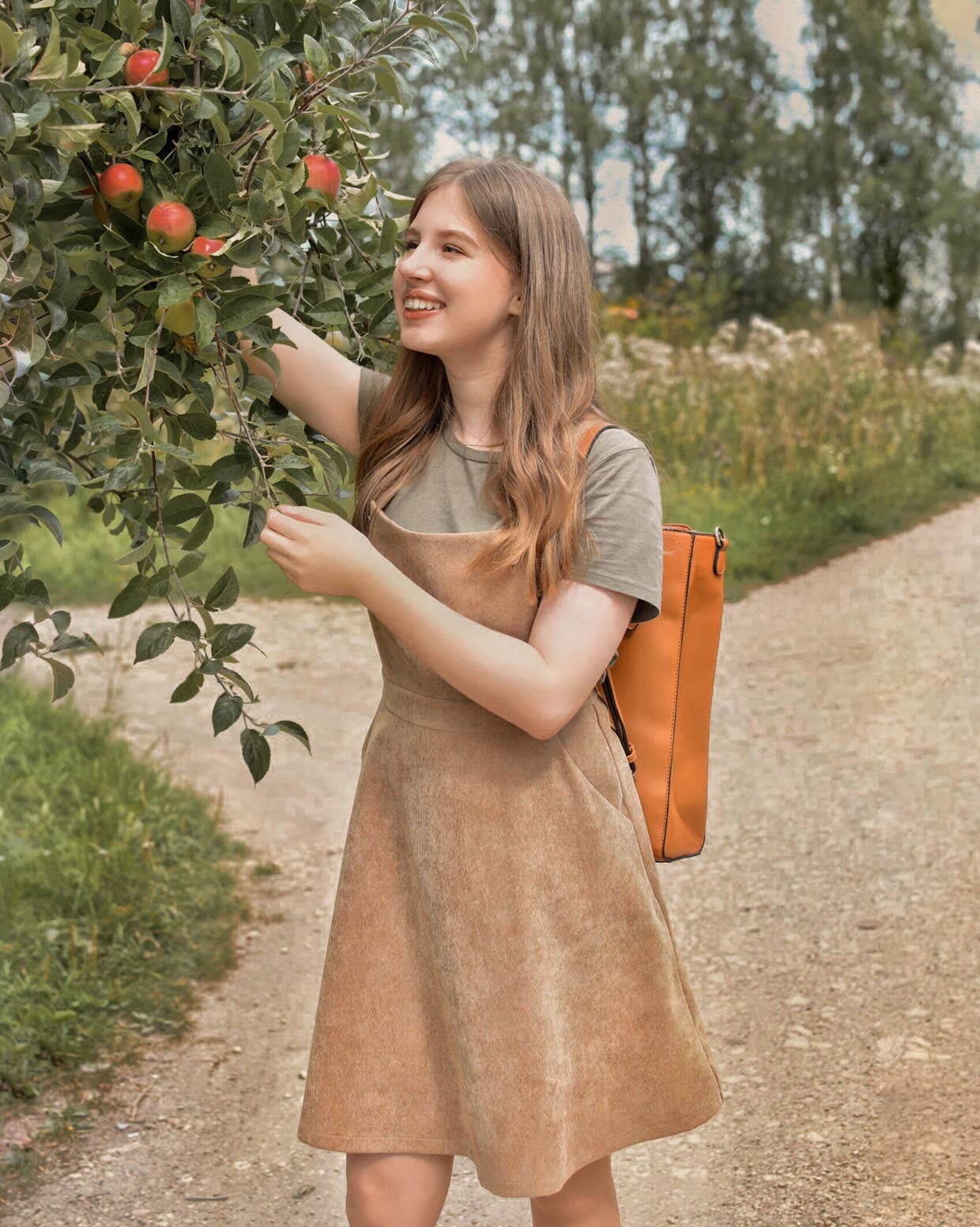 ECOSUSI Tote Bag Convertible Backpack Purse for Women Vegan Leather Handbag Multifuction Shoulder Bag