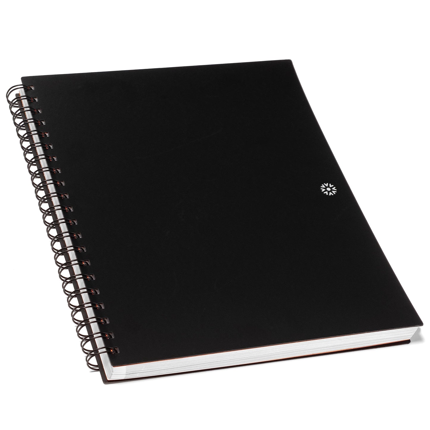 Notsu Undated Daily Planner Notebook | Minimalist Productivity Planner with To Do List, Agenda, Dot Grid, Lined, Notes sections. 160 Pages, Thick Paper 120 gsm, 8.5 x 11 inches, Black