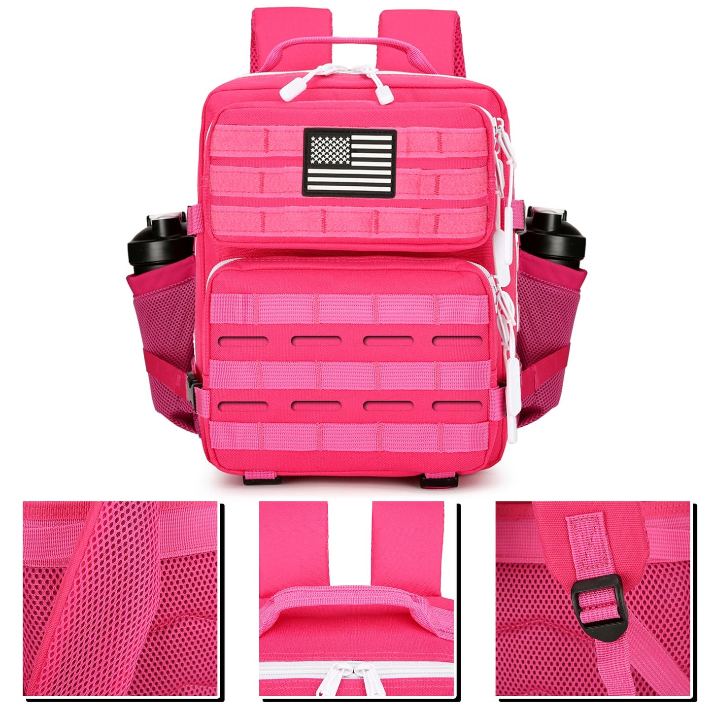 HongXingHai 9L Mini Tactical Backpack for Men and Women Tactical Backpack Small for Hiking Small Tactical Bag Fitness Pack