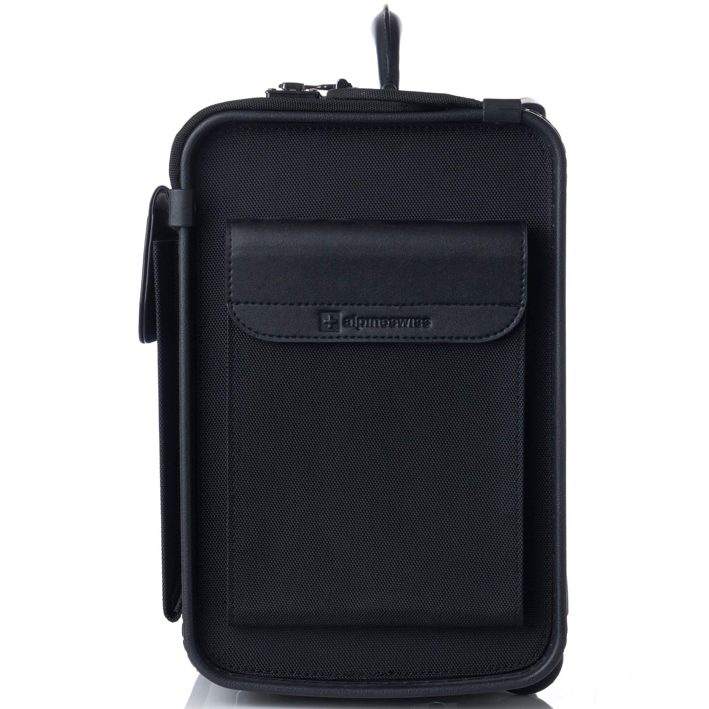 Alpine Swiss Rolling 17" Laptop Briefcase on Wheels Attache Lawyers Case Legal Size Black