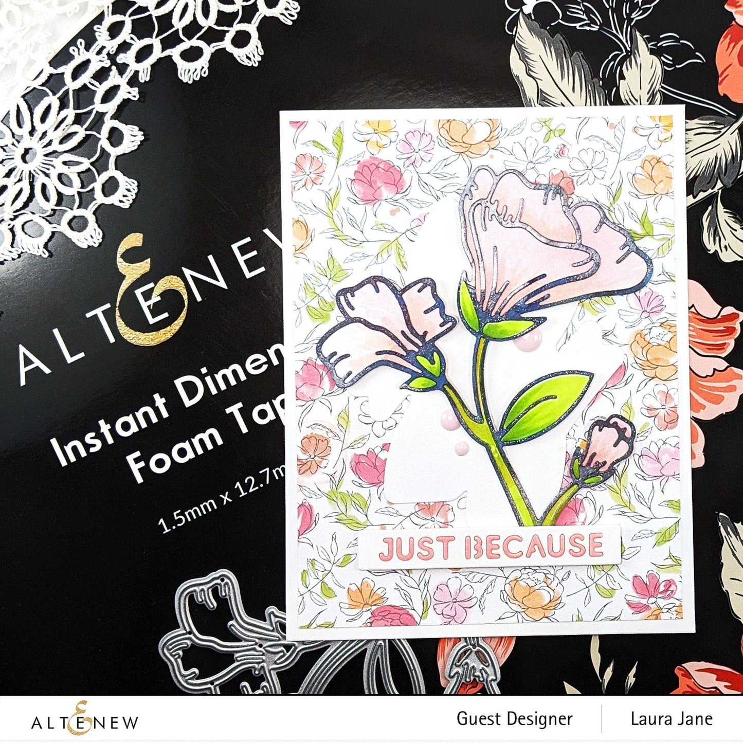 Altenew Sticky Essentials Bundle: Instant Dimension Foam Tape, Masking Paper, & Adhesive Sheets for Paper Crafting and DIY Projects