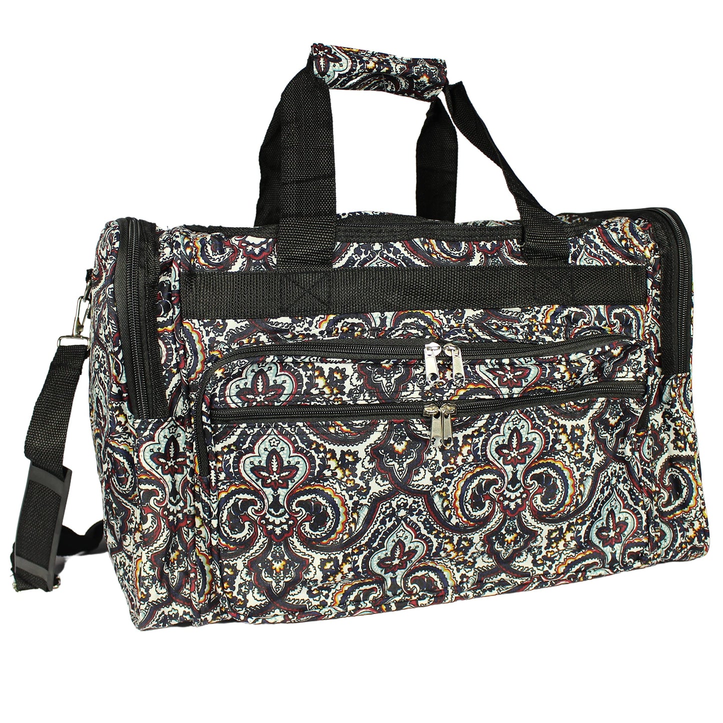 World Traveler Floral Prints 19-inch Duffel Bag, New Paisley