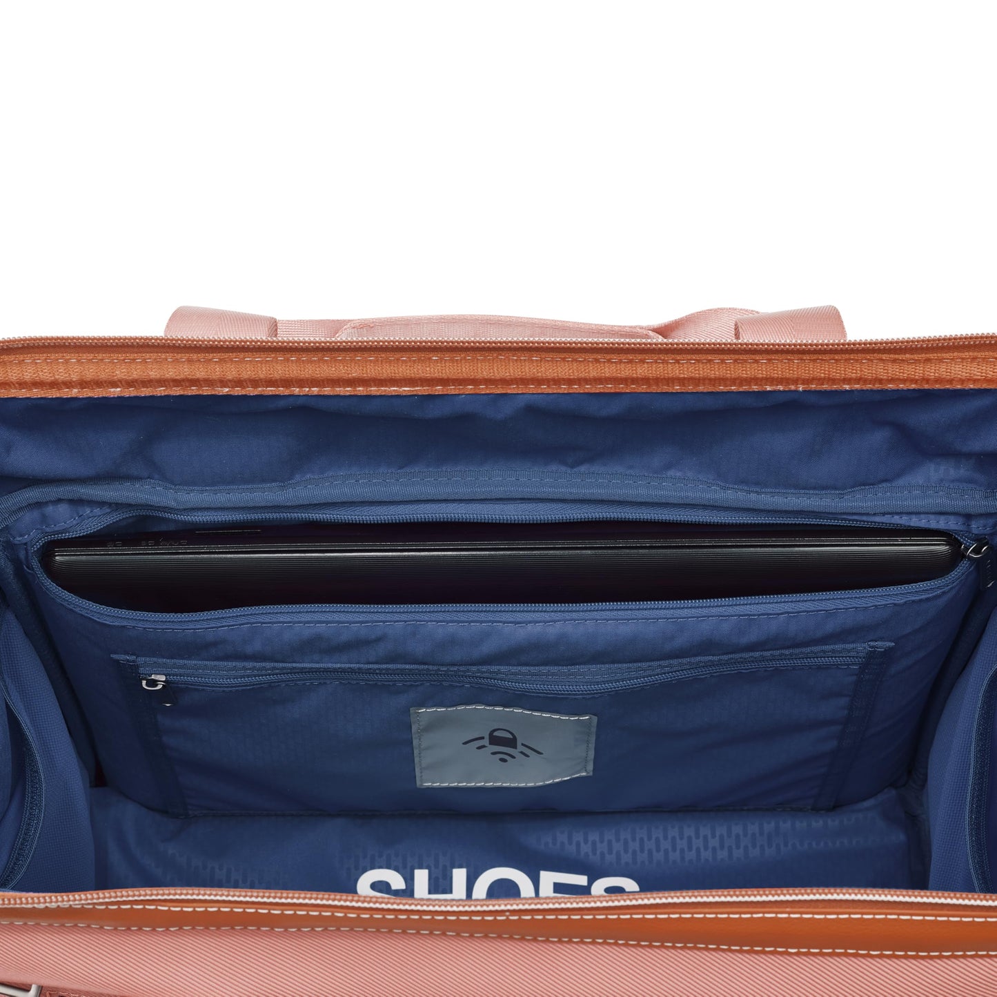 DELSEY PARIS Chatelet 2.0 - Small Weekender - Travel Duffle Bag - Carry On Duffle bag with Laptop Compartment and Shoes Pocket – Lightweight Travel Bag, Blush Pink