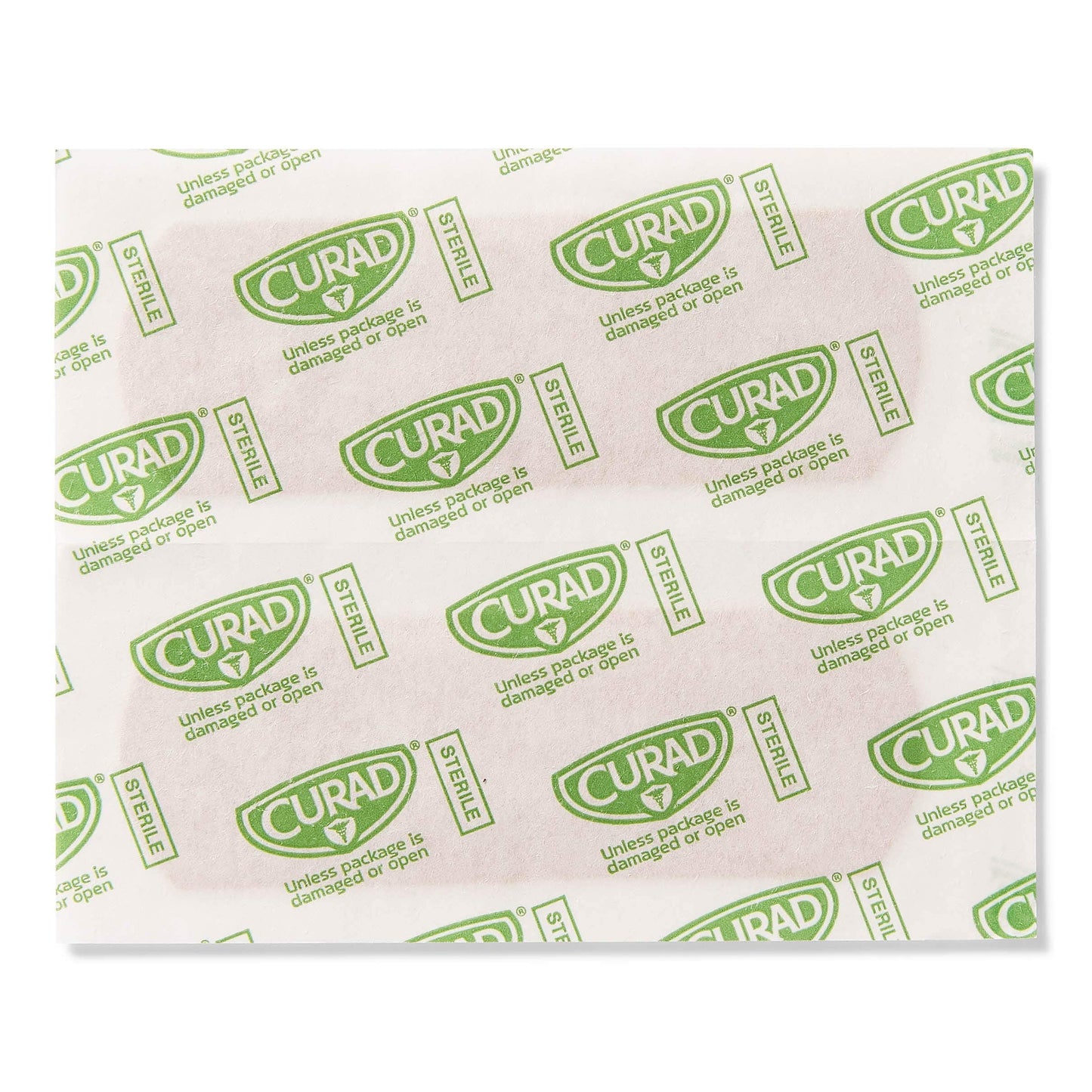 CURAD Flex Fabric Adhesive Bandages, Bandage Size is 3/4" x 3", ALL ONE SIZE, (Box of 100)