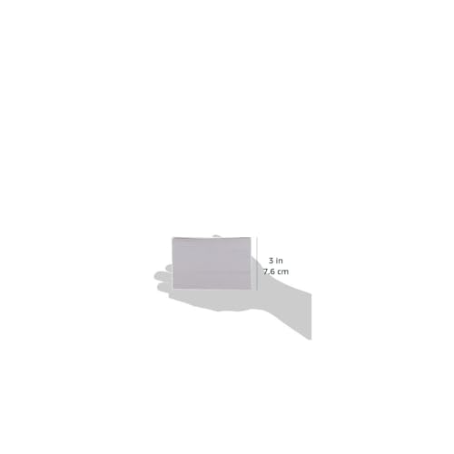 Amazon Basics Paper Flash Ruled Index Note Cards, Heavy Weight, White, 3 x 5 Inch Card, 300 Count, 100 Pack of 3