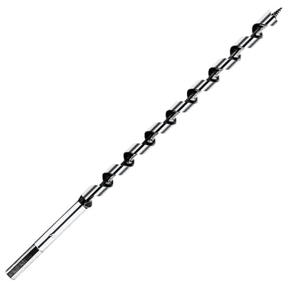 1/2 Inch x 12 Inch Long Auger Drill Bit for Wood, Hex Shank Ship Auger Drill Bit for Soft and Hard Wood, Plastic, Drywall and Composite Materials