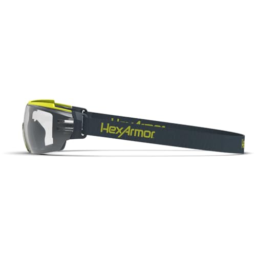 HexArmor MX350 Clear Anti Fog Eyewear with Cloth Strap