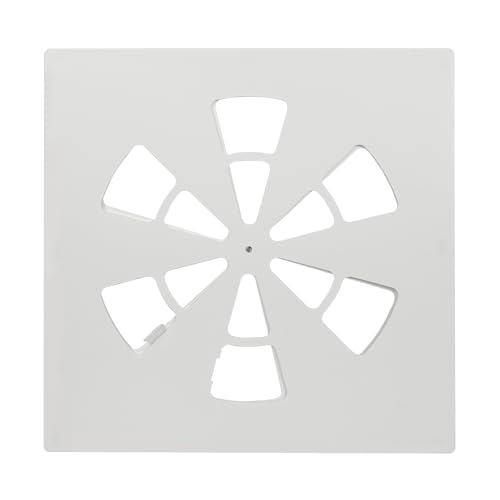 (1 Pack)-24" x 24" Adjustable Office Vent Cover - Durable,For Flat Office Ceiling Vents Ceiling Air Deflector for Conditioner or Heat Air Deflector Magnetic Size approximately: 24.75X24.75IN
