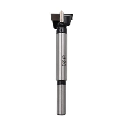 Forstner Drill Bits 20mm (25/32 inch) Tungsten Carbide Upgraded Version Higher Hardness Wood Hole Saw Auger Opener Woodworking Drilling Tool Wood Cutter