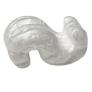 UOFFICE Packing Peanuts 3.5 cu. ft. (22.5 Gallons) S Shaped, Cushioning (1-Pack, White), Packing Peanuts For Shipping, Moving, Storage & Packing