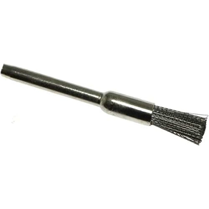 Wire Brush 15PCS Pen Shape 5mm End Brushes Stainless Steel Wire Brush 1/8" Shank for Compatible Rotary Tool