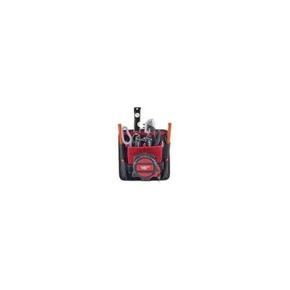 HUSKY 7 in. 3 Pocket Tape SpunTuff heavy-duty water-resistant Tool Storage Tool Belts and Pencil Pouch