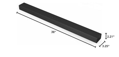 VIZIO 2.0 Home Theater Sound Bar with DTS Virtual:X, Bluetooth, Voice Assistant Compatible, Includes Remote Control - SB2020n-J6