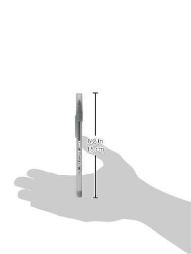 BIC Round Stic Xtra Life Ballpoint Pen, Ultra Long Lasting and Consistent Ink Flow, 60-Count in Black Ink