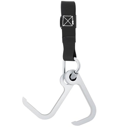 Manhole Hook Tool, Portable Versatile Hook for Lifting Manhole Covers, Storm Drains, Septic Tank Risers, Steel Tool for Lifting, Pulling, and Removing Covers, Easy to Store(Short & Long)