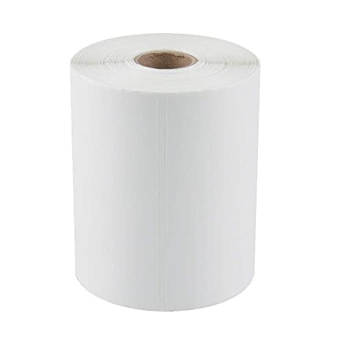 L LIKED 2500 PCS 4"x 6" Thermal Shipping Labels, White Perforated & Strong Adhesive Direct Thermal Labels (250 Labels/Roll), Compatible with Zebra, Rollo, Jadens, Nelko,10 Rolls