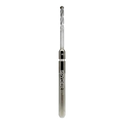 Spyder ¨ö-inch Hex10 TCT Hole Saw Pilot Bit, for Masonry and Wood, Compatible with Rapid Core Eject