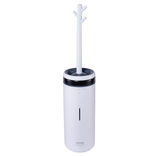 VEVOR Humidifier for Home Large Room, Commercial Humidifier for Whole House 1291.7 sq ft, 16L Water Tank & Night Light & 12h Timer & Auto Shut-Off, Greenhouse, Commercial Branch Tube w/ 360° Nozzle