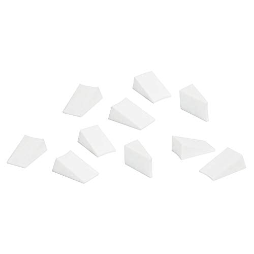 Artist's Choice 100 Pack Makeup Sponge Mini Applicator Wedges, Triangle Cosmetic Sponges For Foundation, Blush, Eye Shadow, Blending, Latex Free, Perfect for Face Painting and Halloween Makeup
