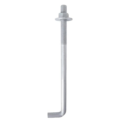 1/2¡± x 10¡± Concrete Anchor Bolts (25 Pack) L Shaped, Hot-Dip Galvanized