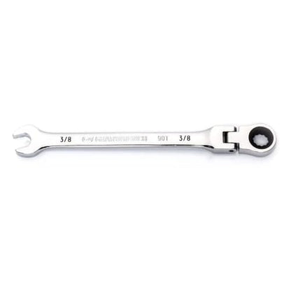 GEARWRENCH 3/8" 4 Degree Swing Arch 12 Point Flex Head Ratcheting Combination Wrench - 86743