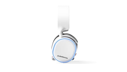 SteelSeries Arctis 5 Gaming Headset - RGB Illumination - DTS Headphone: X v2.0 Surround for PC and PlayStation 5, PS4 - White