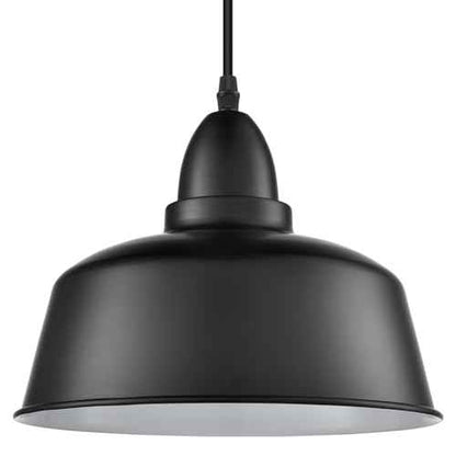 Plug in Pendant Light, Farmhouse Hanging Lights with Plug in Cord, Pulley Hanging Lamp, Black Industrial Pendant Lights Fixture for Kitchen Island, Bedroom, Dining Room, Living Room, Office