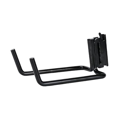 E-Track Heavy Duty J Hook Hanger, Durable Steel Tool Hanger for Shovels, Long-Handled Tools, Cargo Vans, Enclosed Trailers | X-Track Accessories for Cargo Tie-Down Systems (Black) (5)