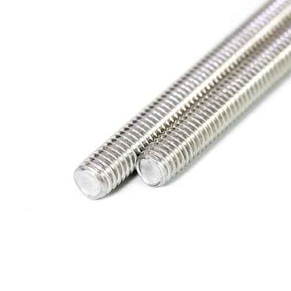 Stainless Steel Fully Threaded Rod, 3/8" -16 Thread Size, 48" Length, Right Hand Threads, 4 Pieces