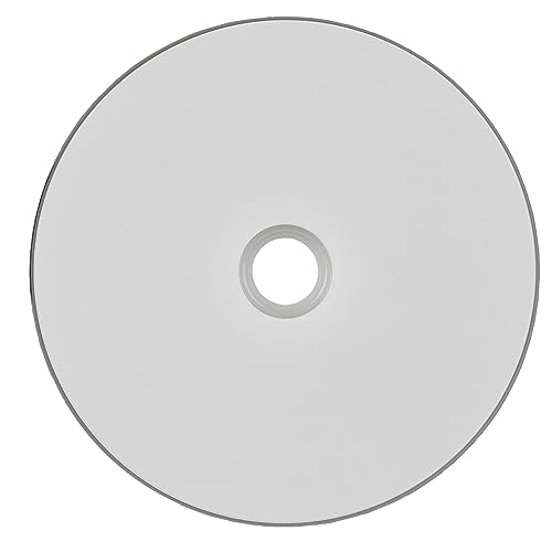 Verbatim BD-R 25GB 16X Blu-ray Recordable Media Disc DataLifePlus White Inkjet Hub Printable - 50pk Spindle - 97339