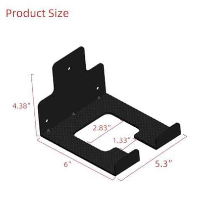Heavy Duty Garage Organizer Wall Hanger, Weed Whackers Holder Wall Mounted, Shed Organizer Trimmer Rack for Grass, Garage, Garden Tools Storage, 2 Packs