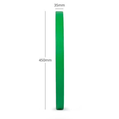 Titan Fitness Elite Olympic Bumper Plates, Competition Weight Plates, Rubber Rubber with Steel Insert (Green, 10 KG)