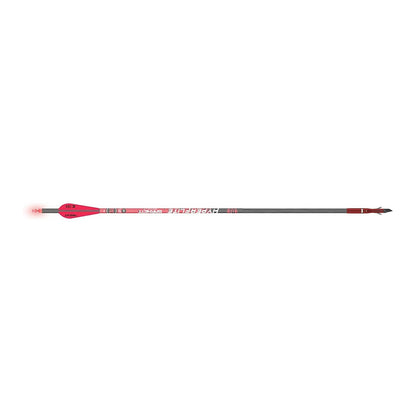 Barnett Hyperflite Illuminated Crossbow Arrows, 3-Pack of Polycarbonate Half-Moon Nocks with Multi-Colored Strobe Lights, 20"