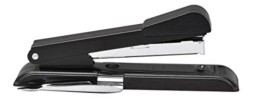 Bostitch Office B8 PowerCrown Travel & Desktop Stapler, 30 Sheet Capacity, Durable Metal, Black.